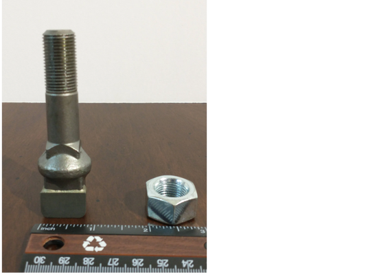 Aftermarket carbide stump grinder teeth for New River — 3.5 inch long bolt short head side tooth square boss